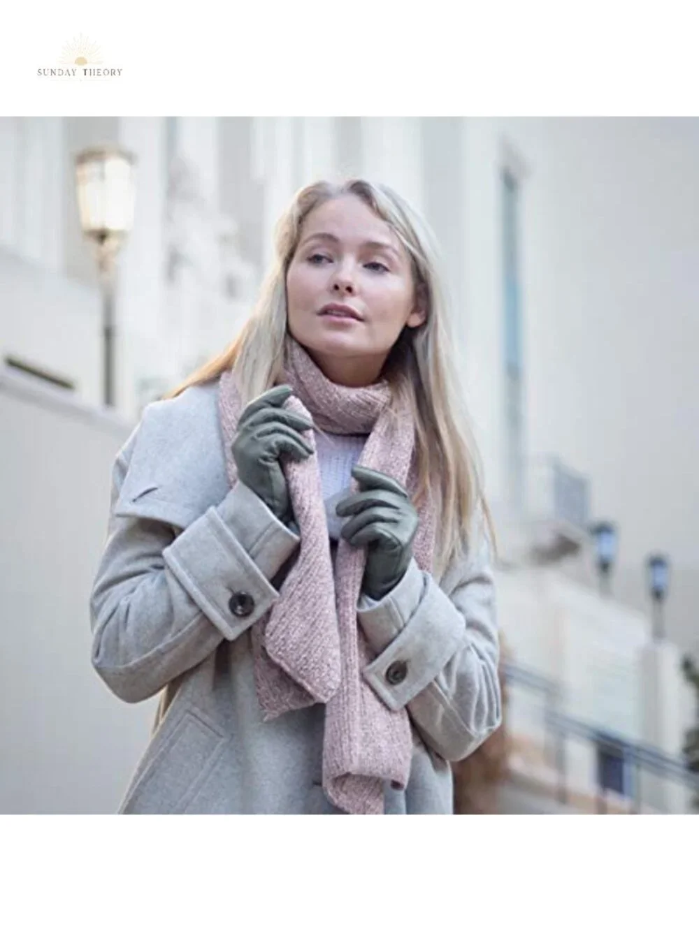 Women's Cashmere Lined Leather Gloves - Winter Warmth